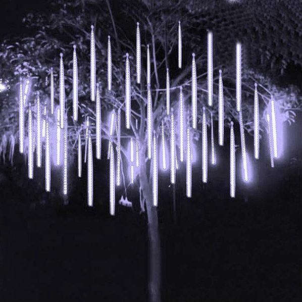 Waterproof LED Falling Star Outdoor Lights – Magical Meteor Effect Garden Decor 0