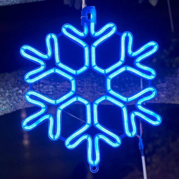 Waterproof LED Outdoor Christmas Lights – Snowflake Design for Decoration 3