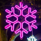 Waterproof LED Outdoor Christmas Lights – Snowflake Design for Decoration 9