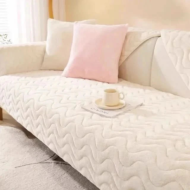 Waterproof Non-Slip Sofa Cover – Full Couch Protector for Autumn and Winter-Sofa Cover-Unique Casa-Beige-B-70 x 90 cm-Unique Casa