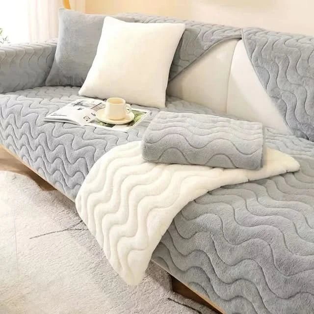 Waterproof Non-Slip Sofa Cover – Full Couch Protector for Autumn and Winter-Sofa Cover-Unique Casa-Gray-A-70 x 90 cm-Unique Casa