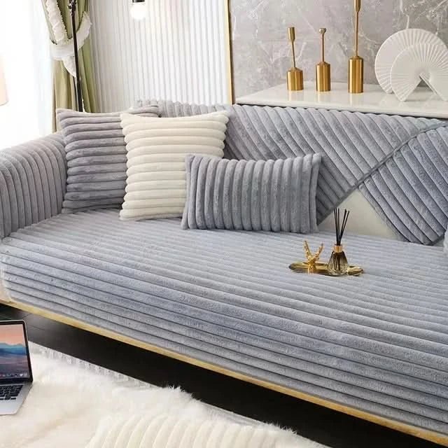 Waterproof Non-Slip Sofa Cover – Full Couch Protector for Autumn and Winter-Sofa Cover-Unique Casa-Gray-A-70 x 90 cm-Unique Casa