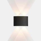 Waterproof Outdoor Wall Sconce – Modern LED Wall Lamp for Indoor & Outdoor Use-Lighting-Unique Casa-Black-4W (L11.9cm)-Unique Casa