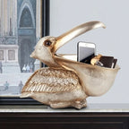 Whimsical Pelican Storage Bin – Unique Decorative Storage Container for Home 1
