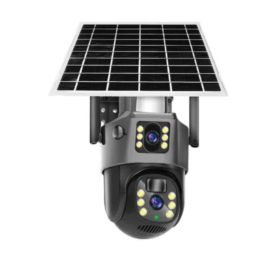 Wireless 4K Solar Security Camera – 360° Smart Surveillance for Home and Outdoor-Gadgets-Unique Casa-Unique Casa