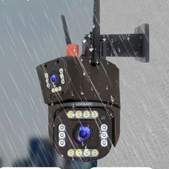 Wireless 4K Solar Security Camera – 360° Smart Surveillance for Home and Outdoor-Gadgets-Unique Casa-Unique Casa