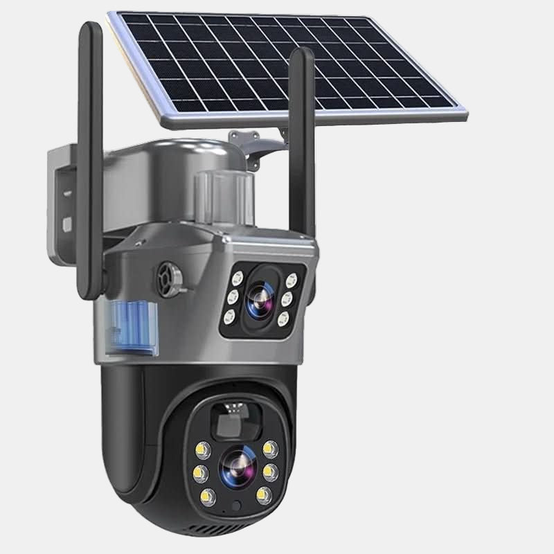 Wireless 4K Solar Security Camera – 360° Smart Surveillance for Home and Outdoor-Gadgets-Unique Casa-WiFi-Unique Casa