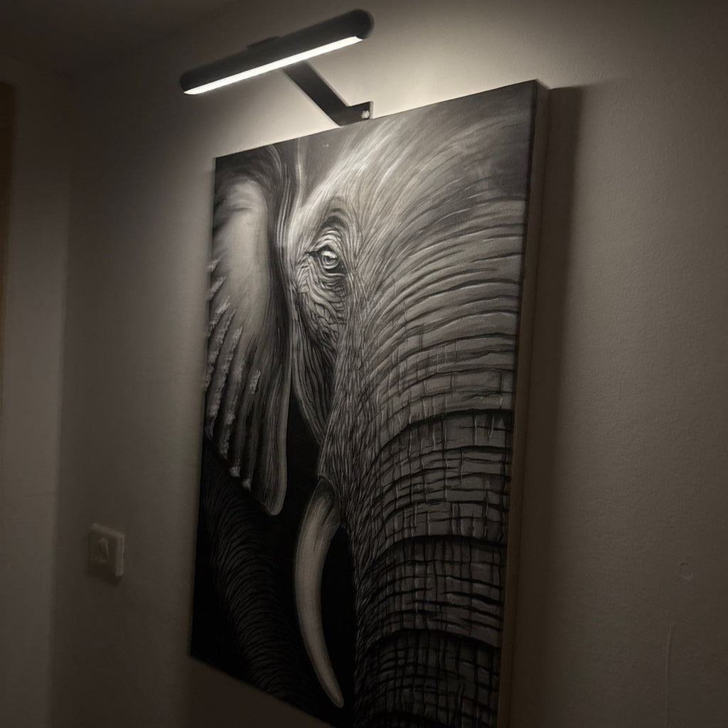 Wireless LED Wall Lamp – Dimmable Art Light with 360° Adjustable Head 2