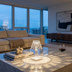 Rechargeable Crystal Table Lamp – Touch Control Cordless Bedside Lighting