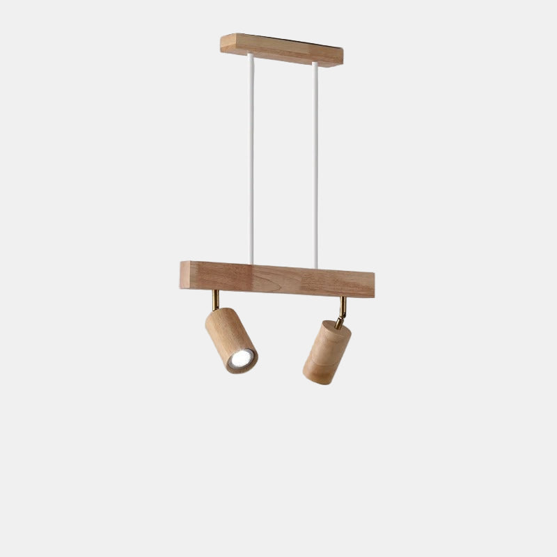 Wooden Ceiling Spotlight Lamp – Minimalist LED Light for Modern Interiors 17