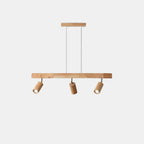 Wooden Ceiling Spotlight Lamp – Minimalist LED Light for Modern Interiors 15