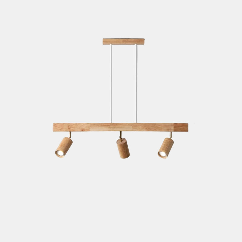 Wooden Ceiling Spotlight Lamp – Minimalist LED Light for Modern Interiors 15