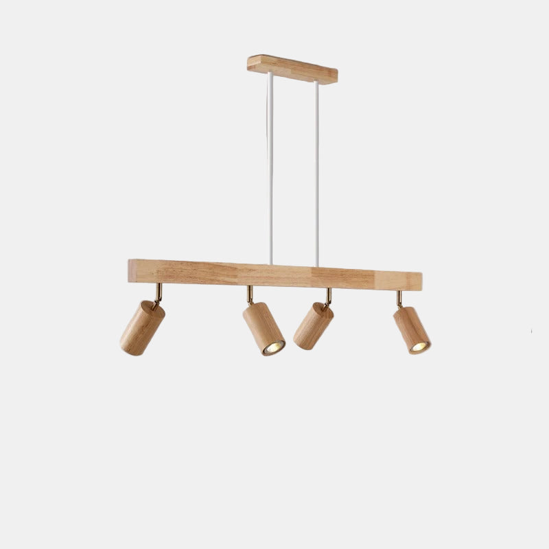 Wooden Ceiling Spotlight Lamp – Minimalist LED Light for Modern Interiors 16