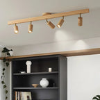 Wooden Ceiling Spotlight Lamp – Minimalist LED Light for Modern Interiors 3