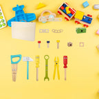 Wooden Toolbox Toy – 35-Piece Construction Set for Creative Learning-Kids Toys-Unique Casa-Unique Casa